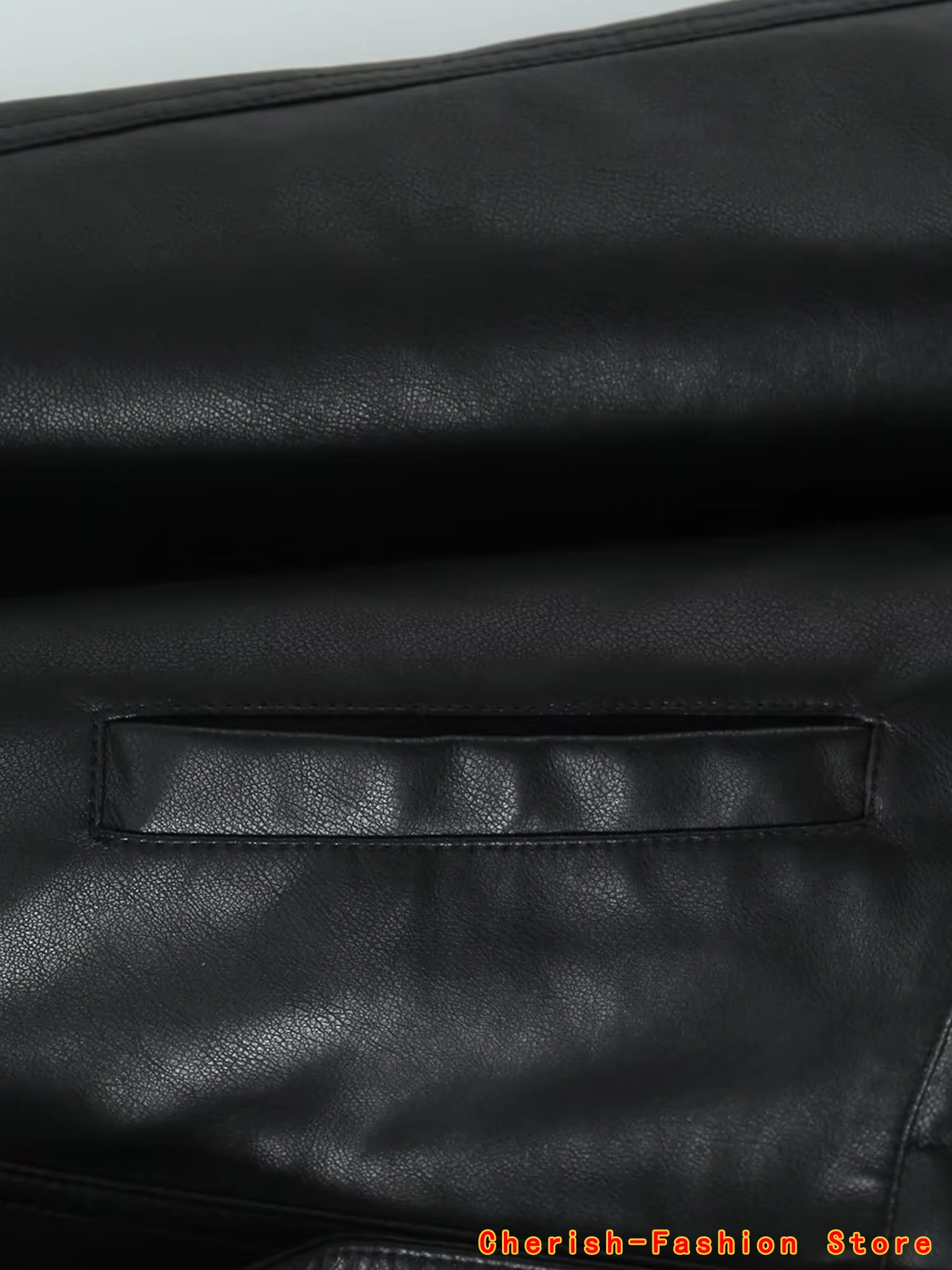 Streetwear Women Retro Loose Short Pu Faux Leather Jacket Spring Autumn Female Zipper Coat Vintage Moto Biker Outwear 2025 New