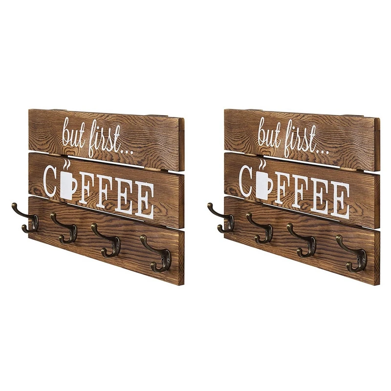 

Coffee Mug Holder Wall Mounted Cup Organizer Water Cup Drinkware Hanging Home Kitchen Display Storage Decorations