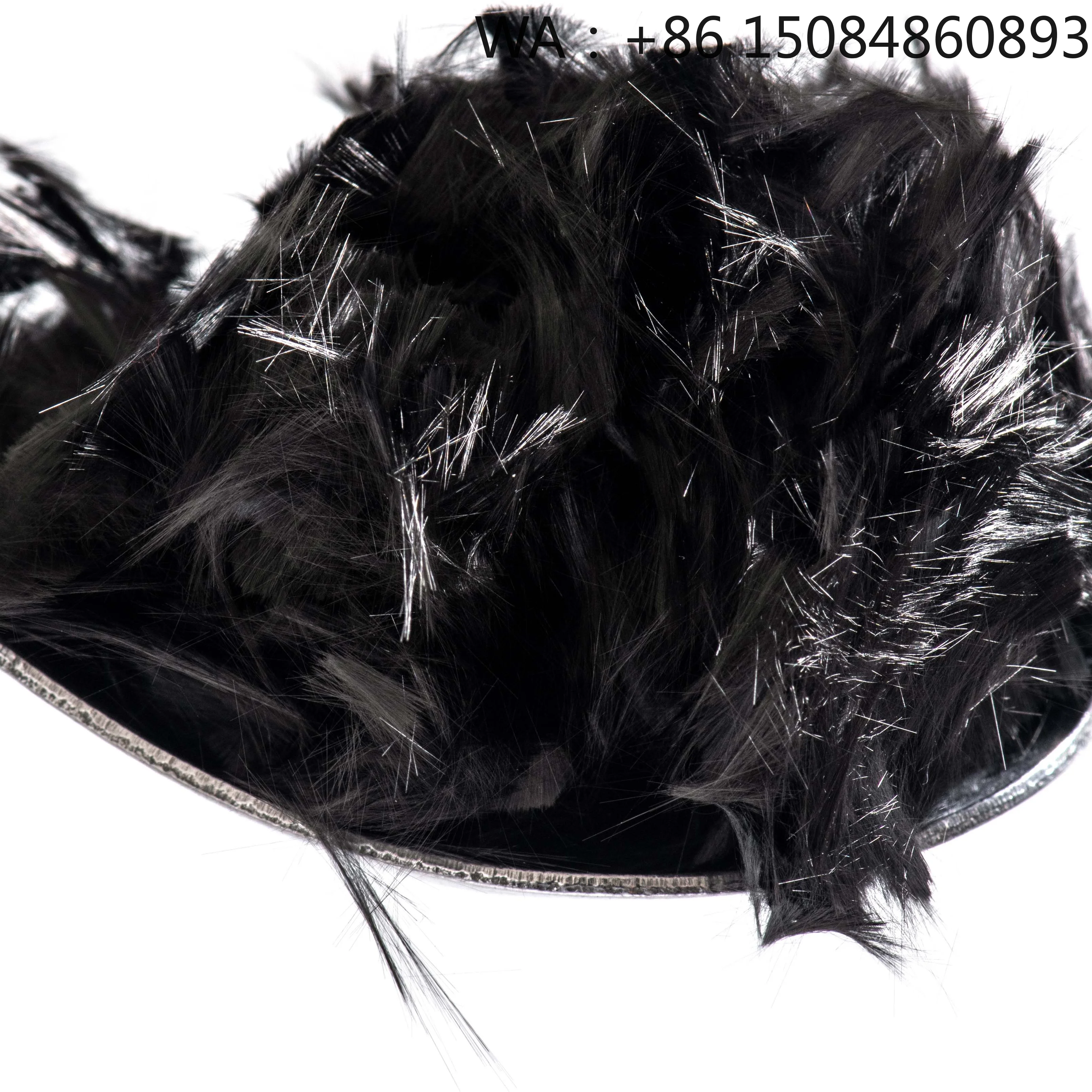 

6mm chopped carbon fiber, high carbon content for polymer reinforcement and composite production