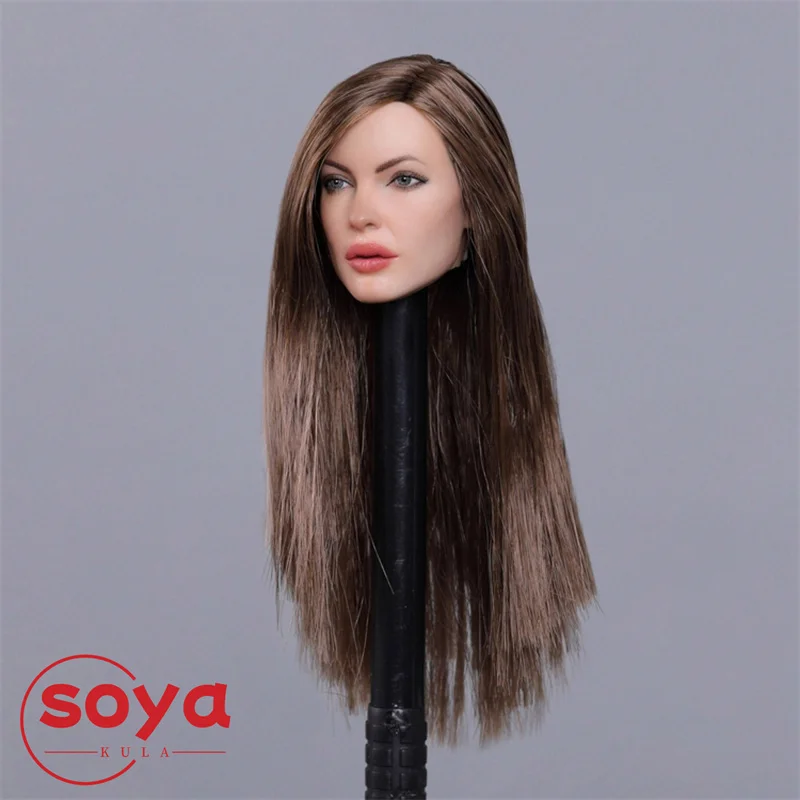 GACTOYS GC031 Modello di Scultura Testa di Bellezza Europea e Americana in Scala 1/6, Compatibile con Corpo Action Figure Femminile da 12 Pollici