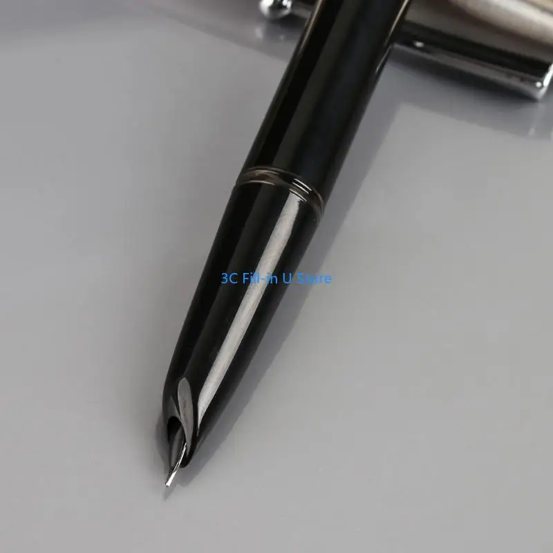 G8TA Vintage Thép không gỉ Fountain Pen 0.38mm NIB Business Office Quà tặng