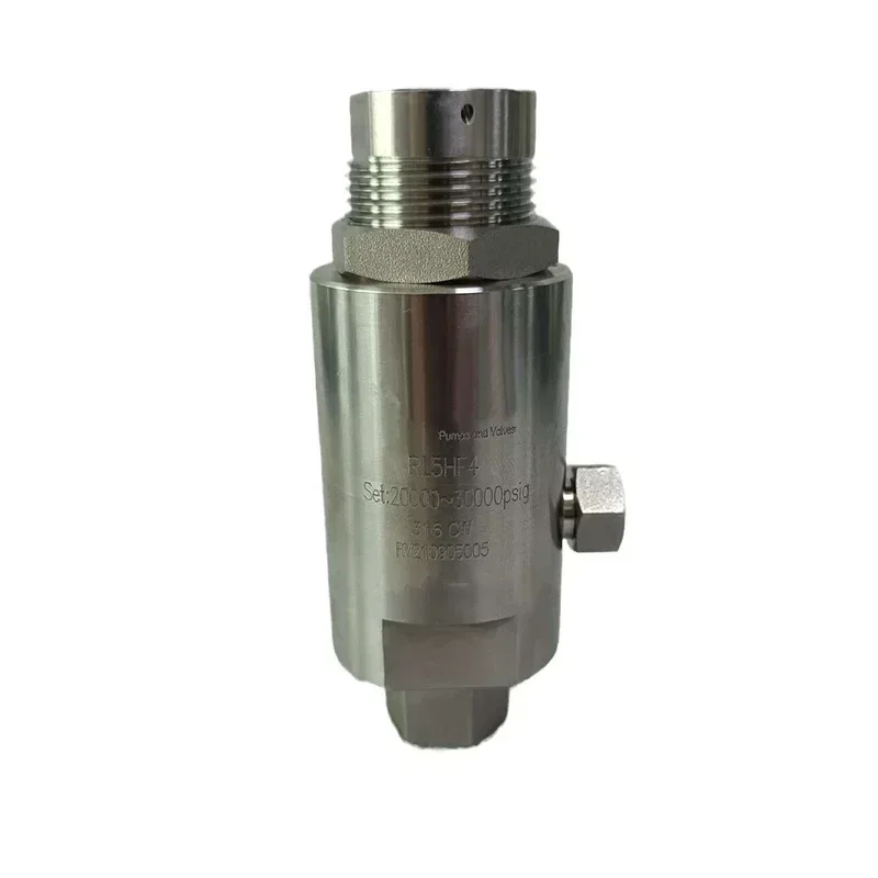 

Usun Brand Model: HRL5-HF4 Low flow 316SS 20000 to 30000 PSI ultra high pressure adjustable safety relief valve