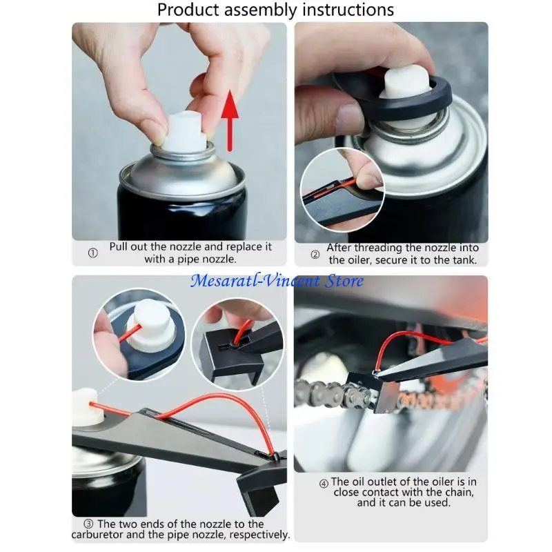 

A70F Motorcycle Chain смазочный аппликатор цепь цепь цепей цепочки насадки масляной аппликатор.