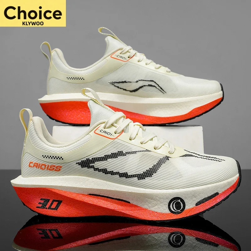 

NEW Running Shoes Carbon Plate Marathon Speciality Men Sports Breathable Lightweight Women's Comfortable Athletic Brand Sneakers