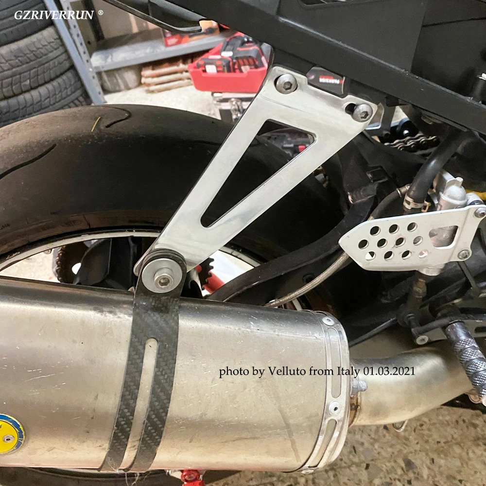 Exhaust Bracket Motorcycle Hanger for Suzuki GSXR 600 750 1000 Yamaha YZF R1 Kawasaki ZX6R ZX9R ... Moto Muffler Accessories