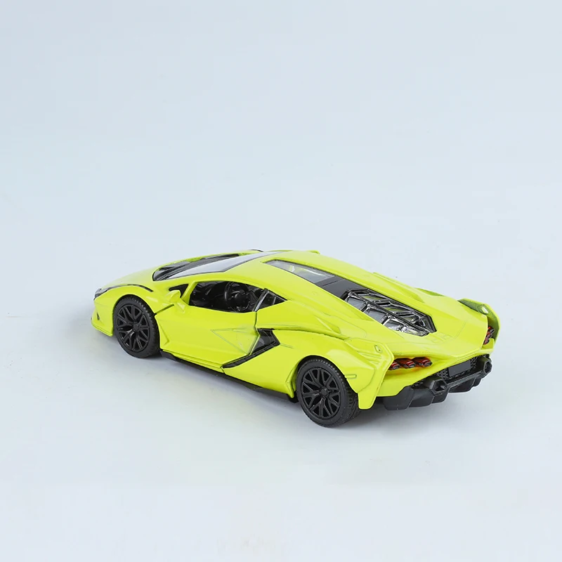 1:36 Sian FKP Lega Supercar Diecast Car Toy Boy Modello di veicolo Collezione di simulazione Premium Suono Luce Regalo Veloce e Furioso