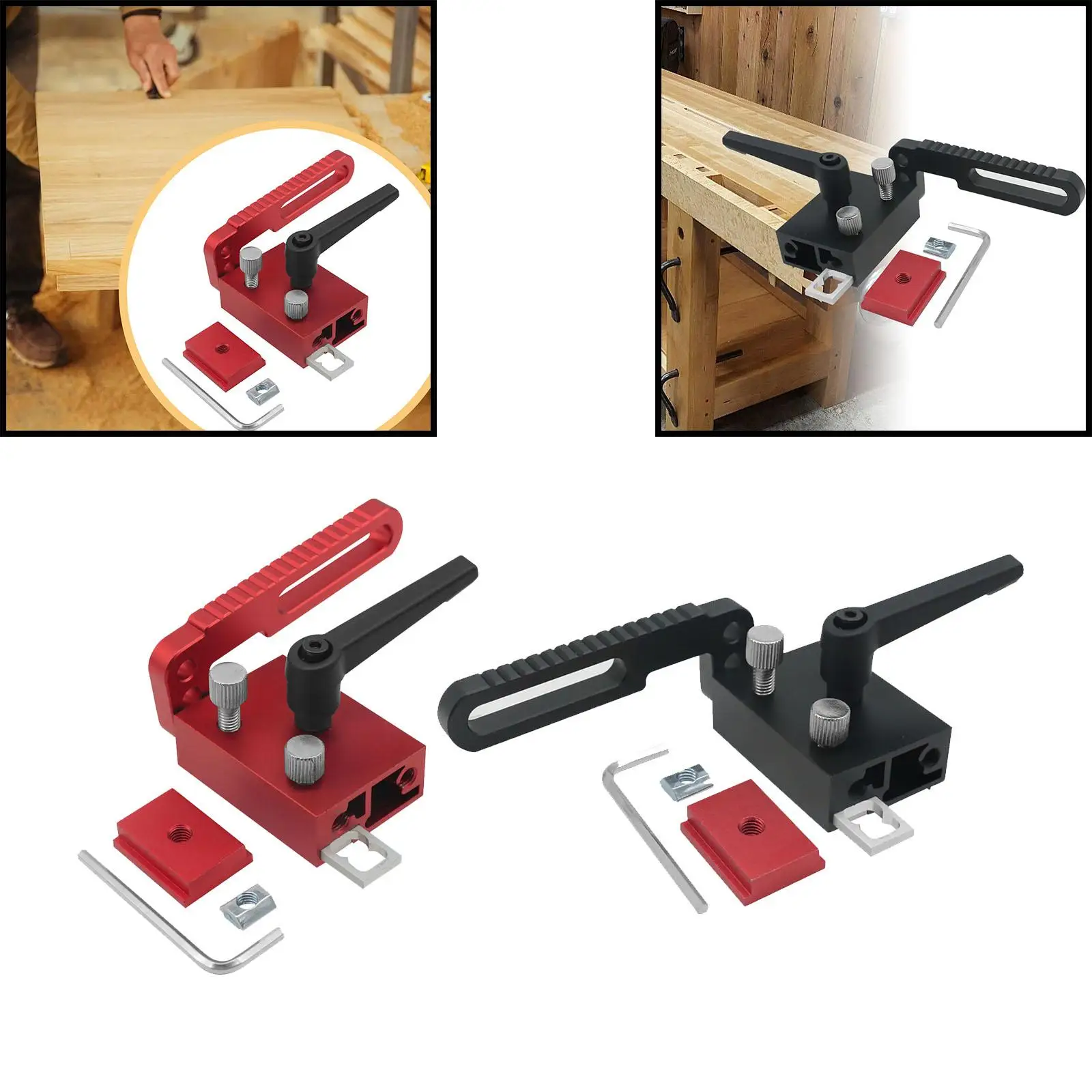 

Woodworking Stop Adjustable Device 75 Type Miter Track Table Sliding Brackets Miter Track Stop for Woodworking Workbench