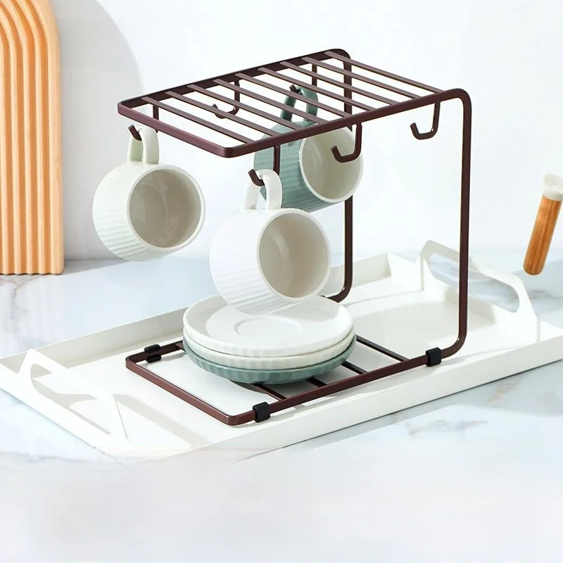 support-de-tasses-en-fer-forge-nordique-avec-egouttoir-pour-tasses-a-cafe-tasses-a-eau-et-mugs-pour-la-maison-et-le-bureau-en-acier-au-carbone