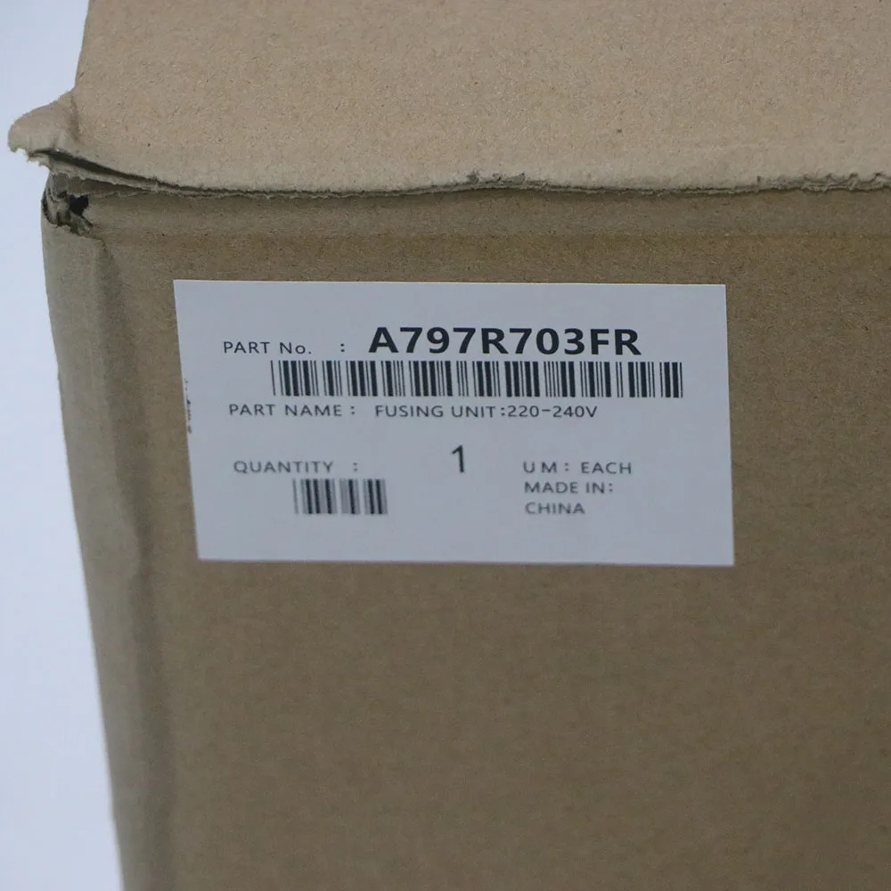 

A797R703FR Original Fuser Unit for Konica Minolta Bizhub C226 C266 C277 C287 C7528 C7222 C7226 Fuser Assembly 220V