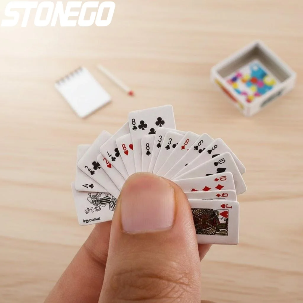 

Мини-карты для покера: карманные игральные карты в стиле казино, забавная игрушка для развлечений