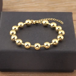 Nidin Hot Sale Original Design Round Beads Charm Bracelets Adjustable 4 Sizes For Women Fashion Versatile Jewelry Accessories