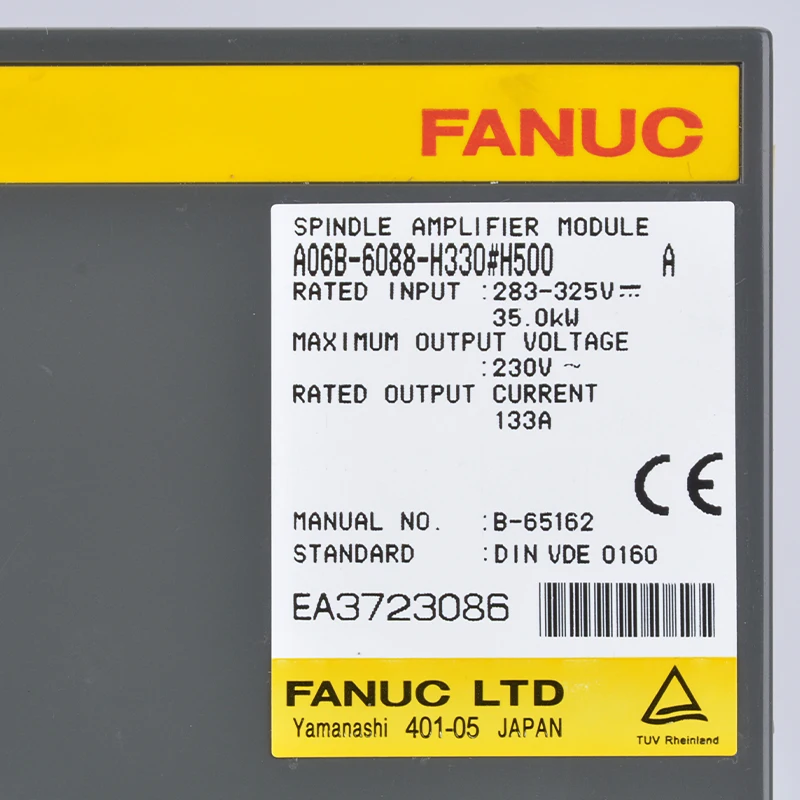 ملحقات Fanuc FANUC قطع غيار محرك مكبر للصوت A06B-6088-H330 # H500