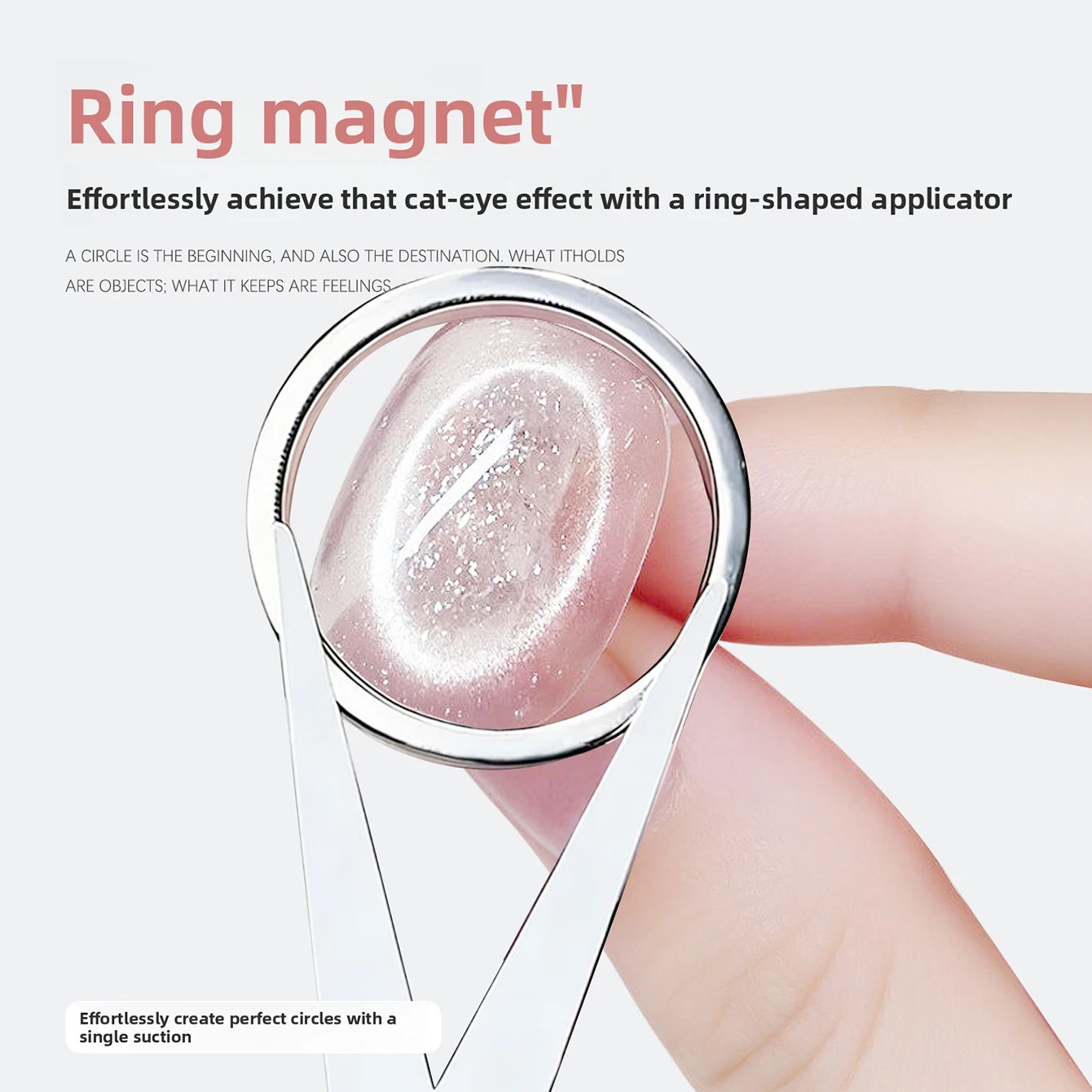 2026 Neuer Starker Breitstrahlmagnet zum Anlocken von Glasperlen Rotierender Katzenaugenmagnet Anfängerhilfsmittel – Detail 20