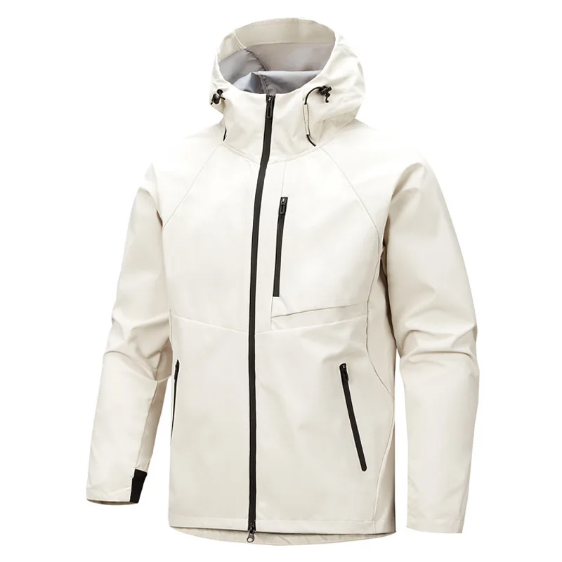 Spring assault jacket for men and women spring outdoor multifunctional waterproof casual sports thin jacket casual hooded jacket