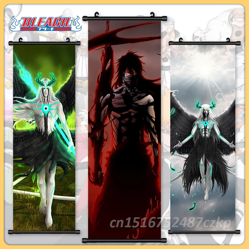 Poster Prints Bleach Canvas Painting Inoue Orihime Wall Art Anime Pictures Hitsugaya Toushirou Home Decor Mural Hanging Scrolls