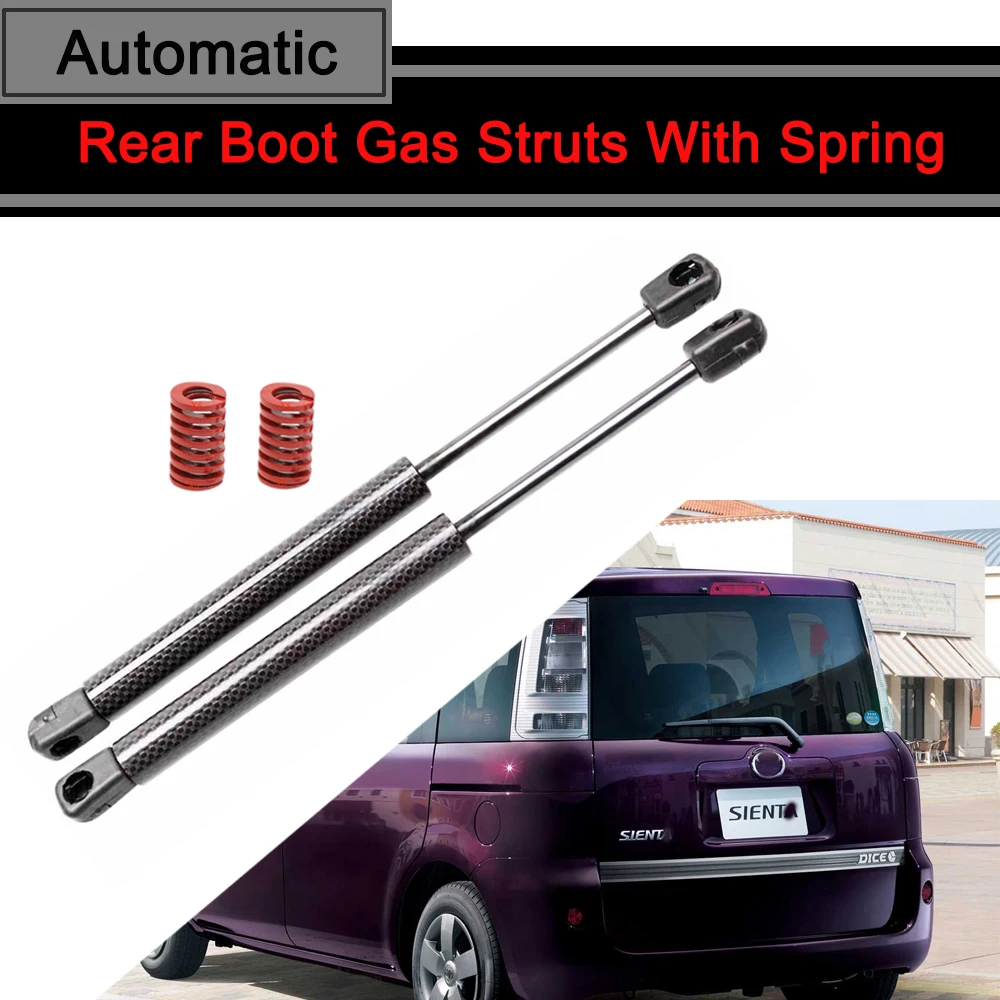 

Rear Tailgate Auto Struts With Spring For Toyota Sienta (XP80) 2003-2015 Minivan Trunk Boot Lift Support Shock Absorber Damper