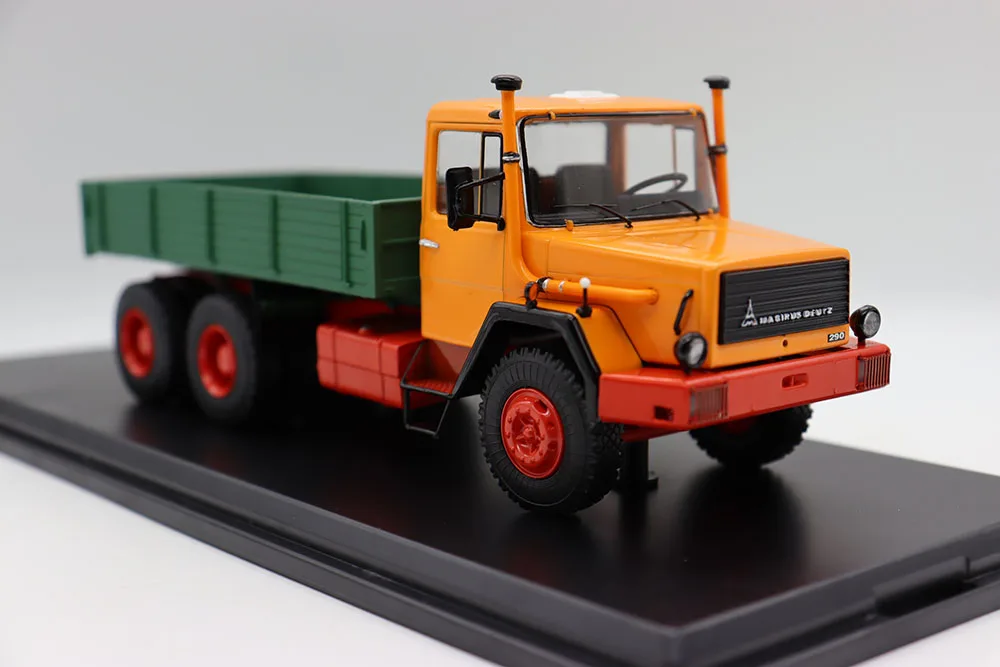 NEW SSM 1:43 Scale Modles Magirus 290D26L Flatboad USSR Truck SSM1287 For collection gift