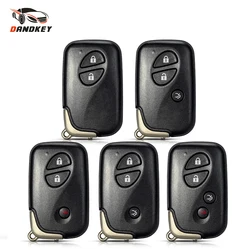 Dandkey 2/3/4 Buttons Smart Remote Key Case Fob Keyless Entry Shell Blank For LEXUS IS250 ES350 GS350 LS460 GS Smart Key