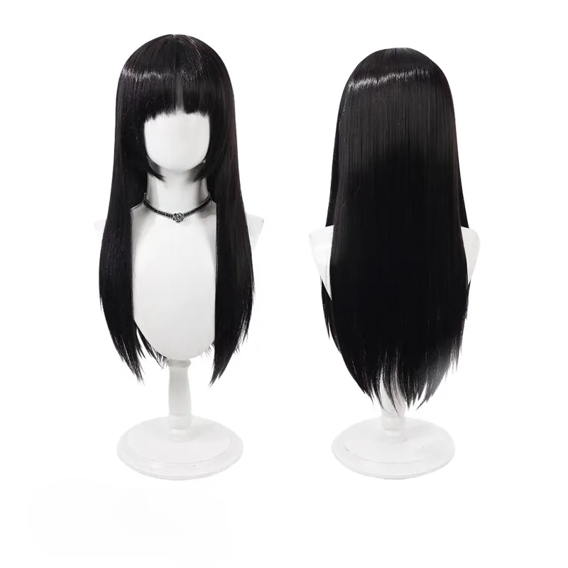 Anime Sakamoto Days Osaragi Cosplay Costume Black Dress Full Set With Wig Outfit for Girl Women Halloween Roleplay Party