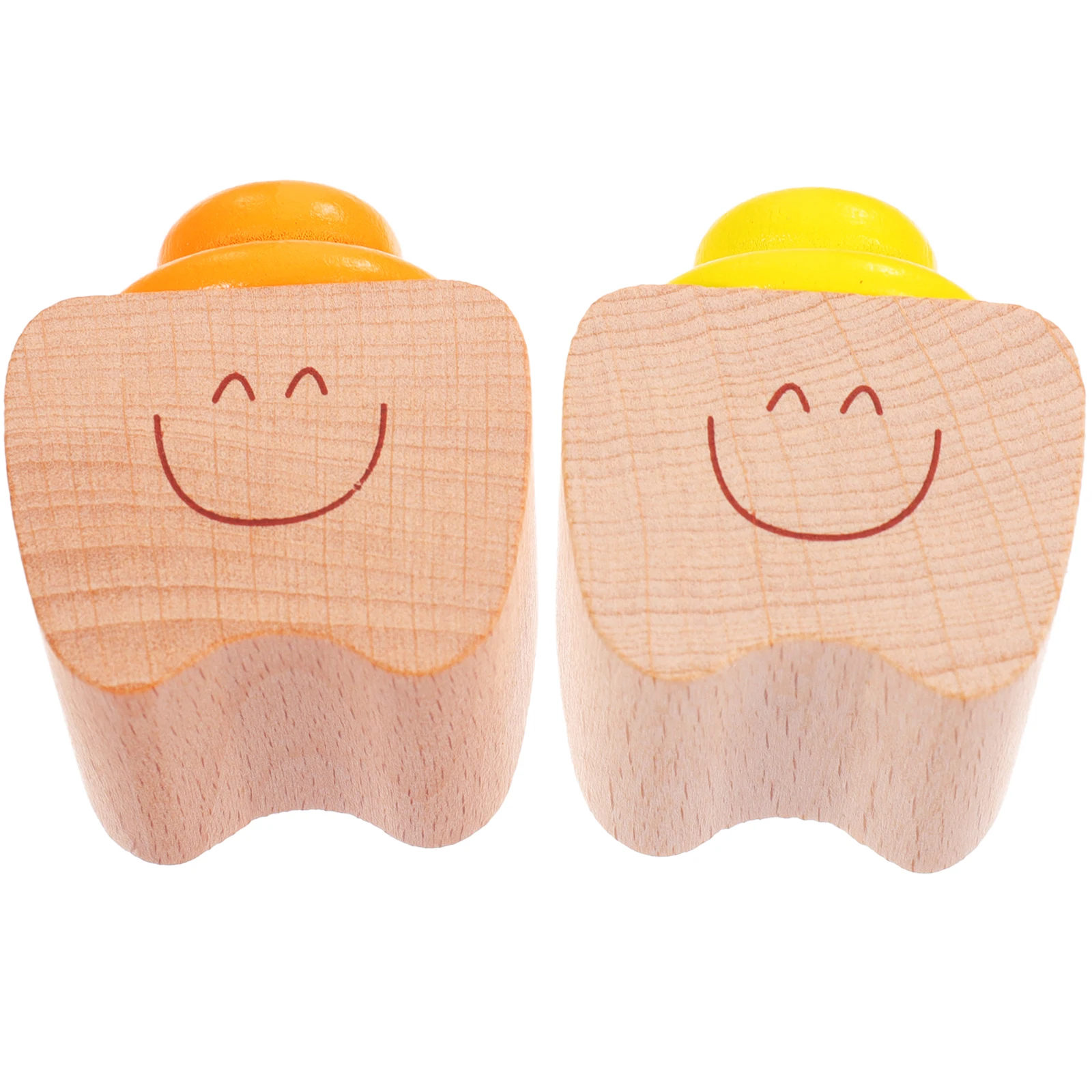 

2 Pcs Memorial Gifts Tooth Storage Box Holders Keepsake Organizer Container