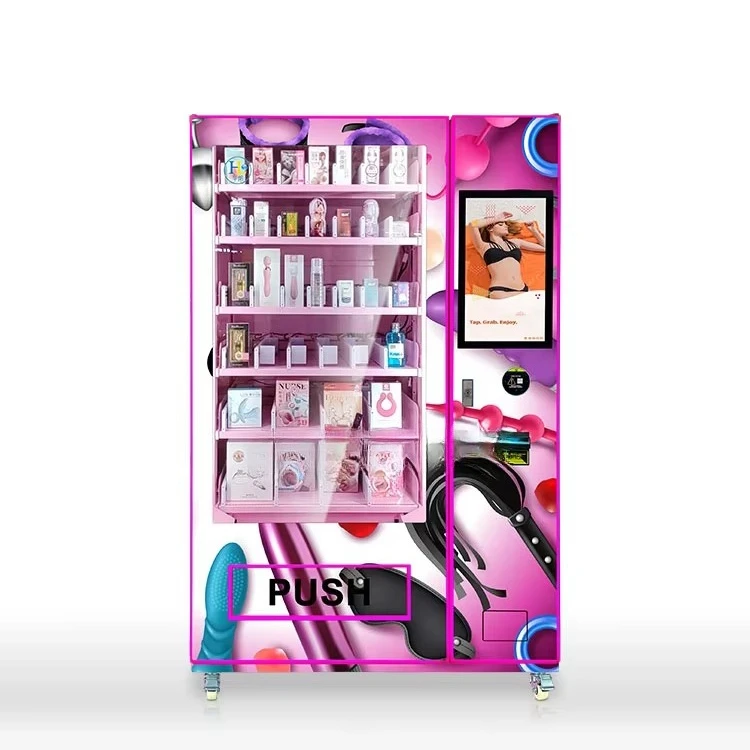 

Custom Appearance 21.5 Inch Touchscreen Vending Machine Condom Vending Machine for Precision Marketing