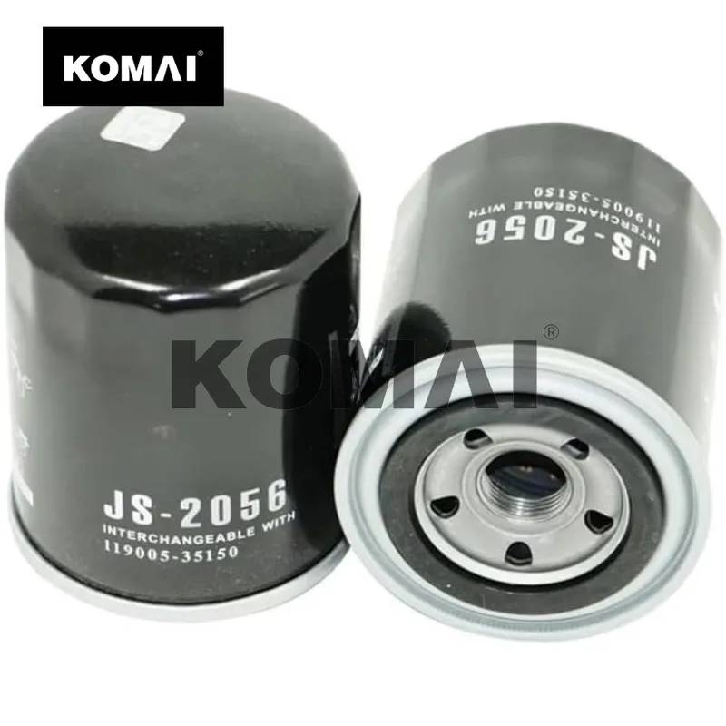 

KOMAI 1 шт. вращение масляного фильтра на 119005-35150 P502051 C-52080 для деталей экскаватора DAEWOO SUNWARD R (JS2056)