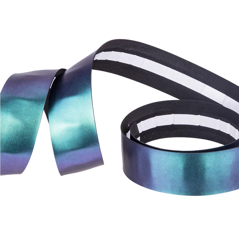 

1 пара меняющих цвет ленты на руль, нескользящая впитывающая пот ручка высокой плотности для шоссейного велосипеда, велосипедного противоскользящего ремня