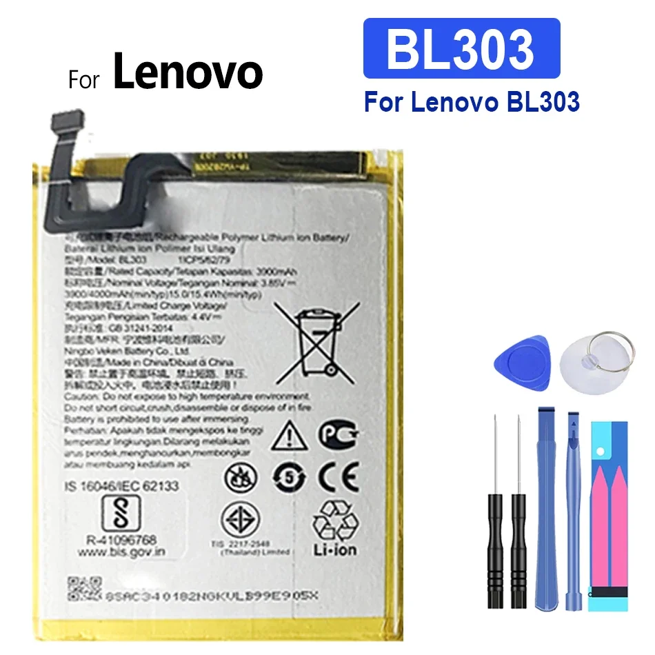 BL295 BL297 BL299 BL303 battery For Lenovo K5S L38031 K5 Pro L38111 L38041 Z6 Lite 6.3 inch Z5s L78071 Cell Phone High Quality