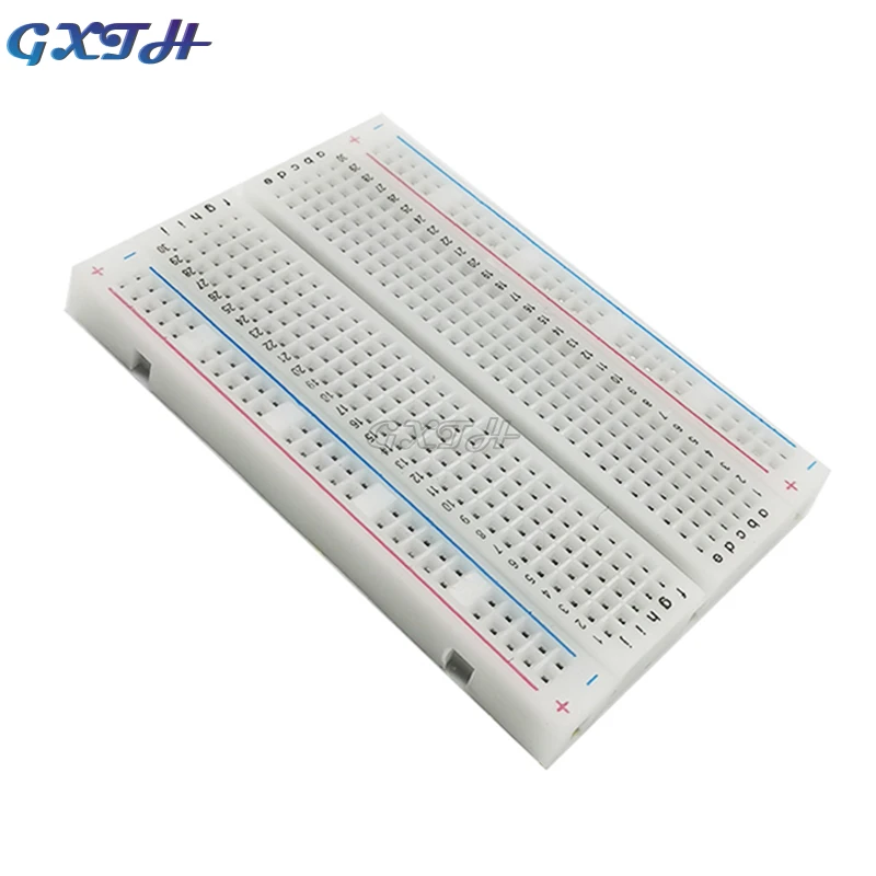 400 Tie Points Solderless PCB Breadboard Mini Universal Test Protoboard DIY Bread Board Bus Test Circuit Board For arduino