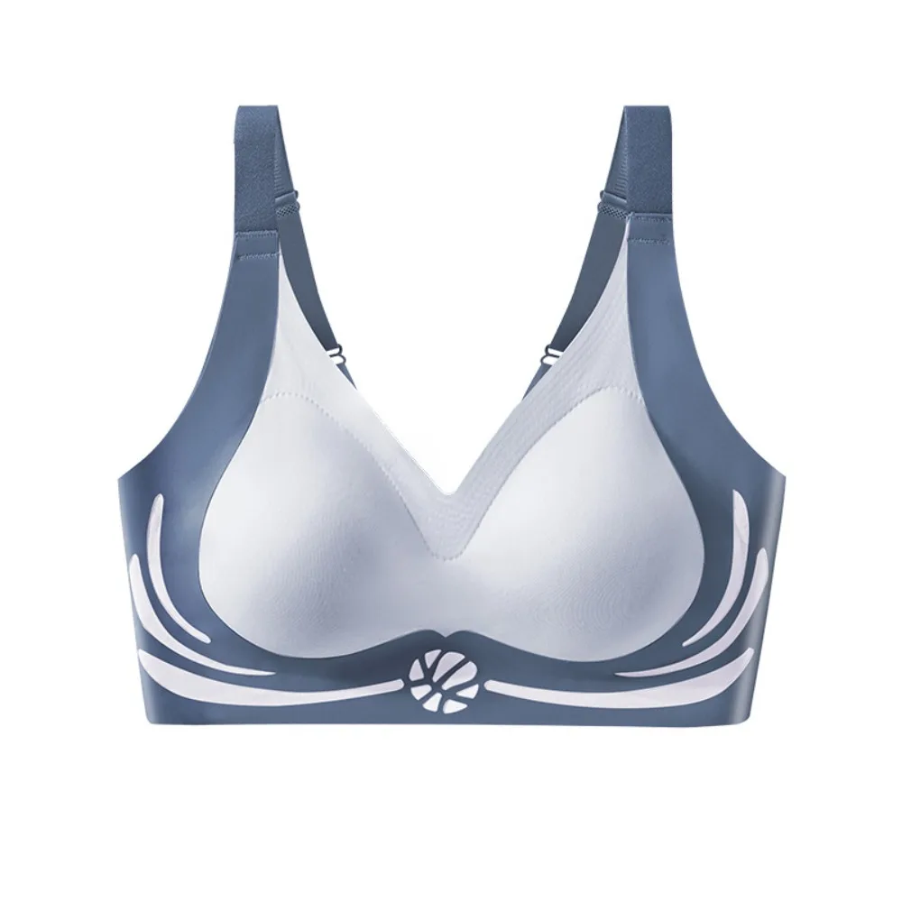 

Seamless Wireless Deep V Bra Shockproof Close-fitting Brassiere for Women No Trace Lingerie Push Up Underwear Yoga
