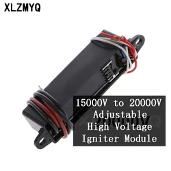 15000V to 20000V Adjustable Boost Step Up High Voltage Electrostatic Generator Igniter Module 20KV Negative Ion Ignition