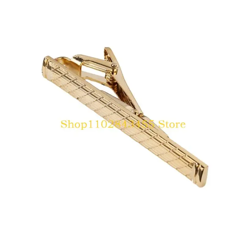 

49MC зажим для галстука для мужчин, модная латунная золотая пряжка для галстука с гравировкой, застежка для галстука, булавка