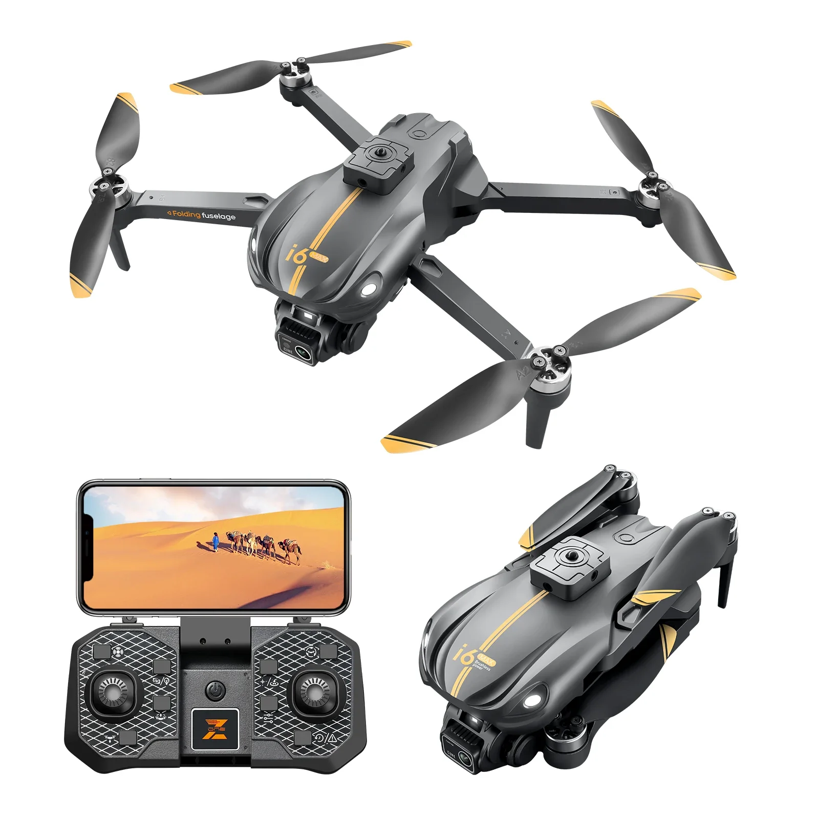 i6max night vision lifting, obstacle avoidance, brushless optical flow positioning, professional aerial photography 4K drone