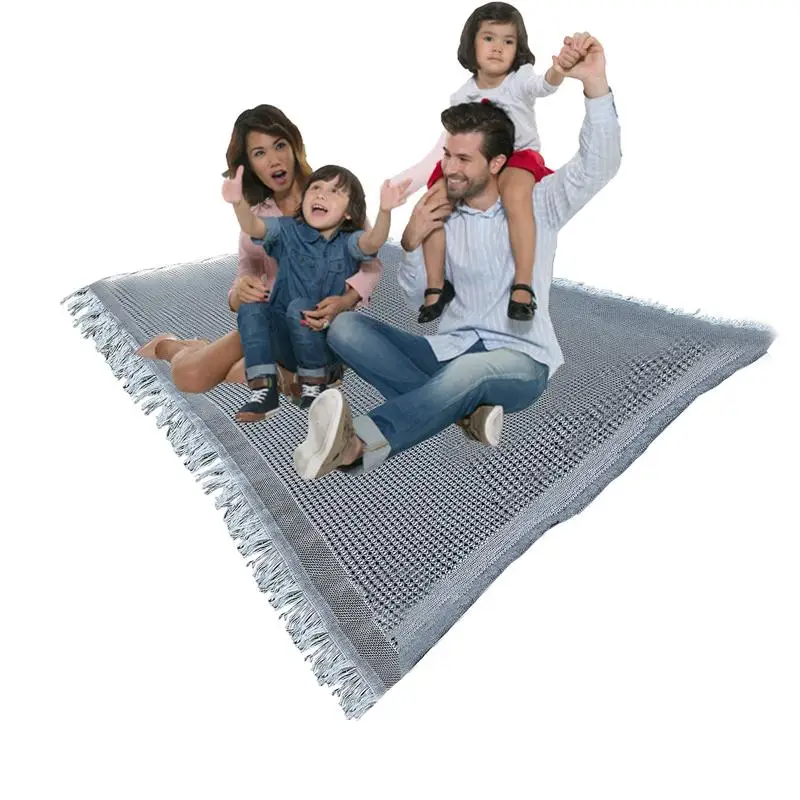 

Park Blanket Foldable Outdoor Camping Blankets Portable Family Grass Play Mats For Lunch Travel Music Festivals Hiking Park Lawn