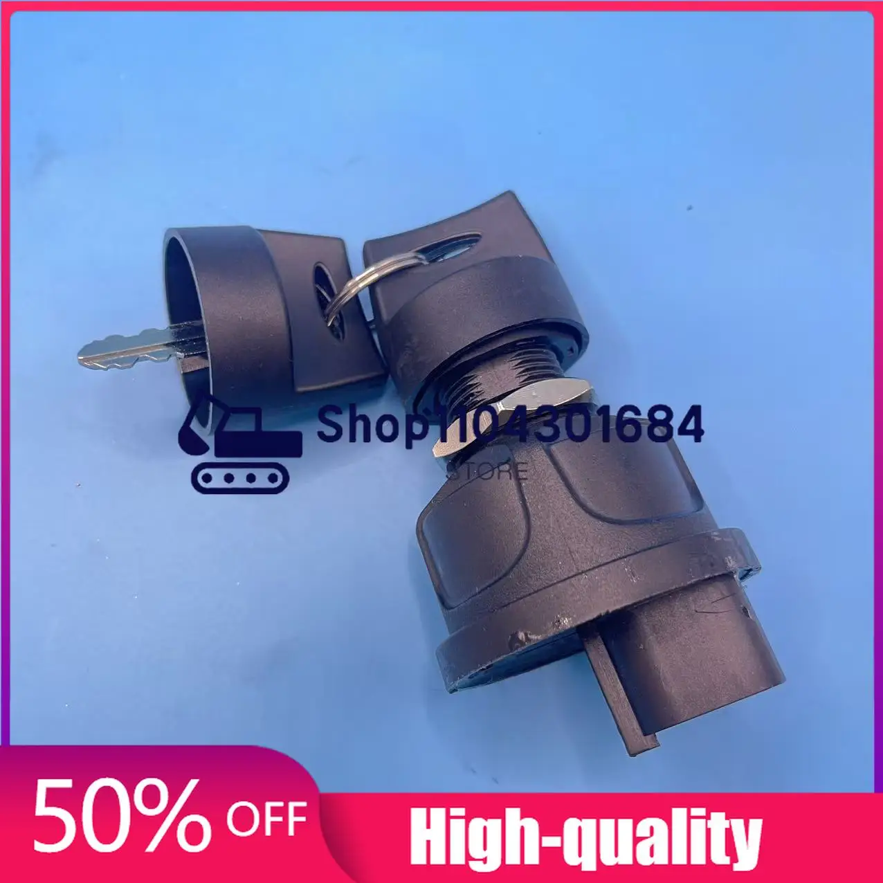 

Excavator Suitable for SANY SY16 26 35 50U Micro Excavation Ignition Switch Key Start Electric Door Lock 95060