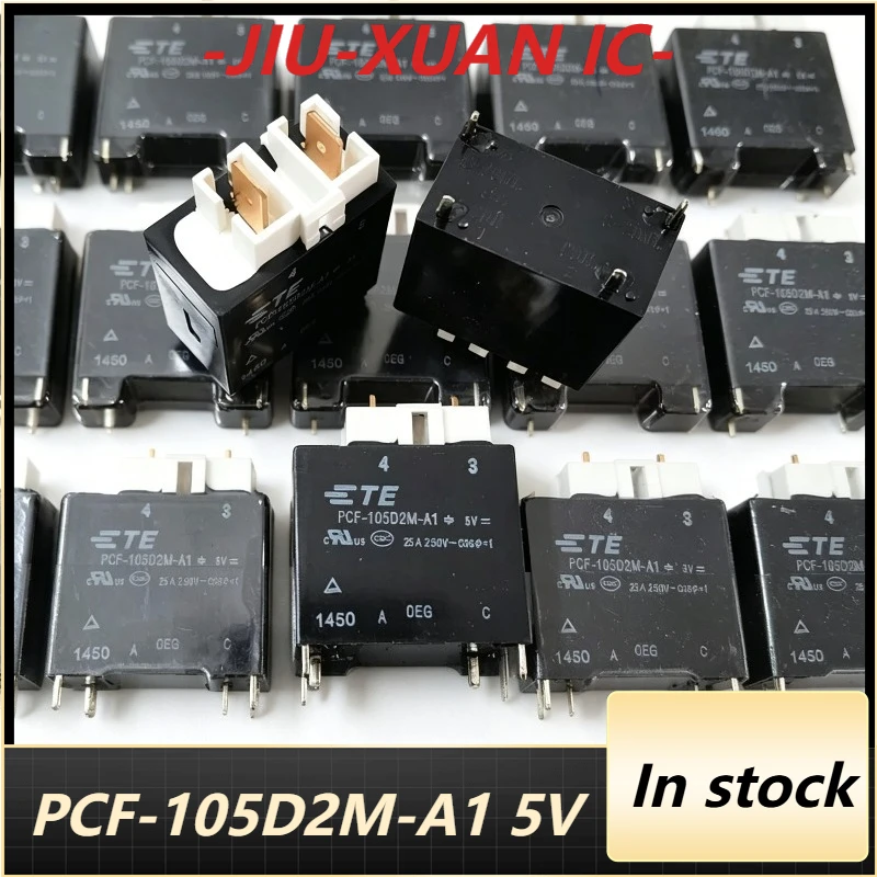 New 1pcs/lot PCF-105D2M-A1 5V 4pins 25A air conditioning relay
