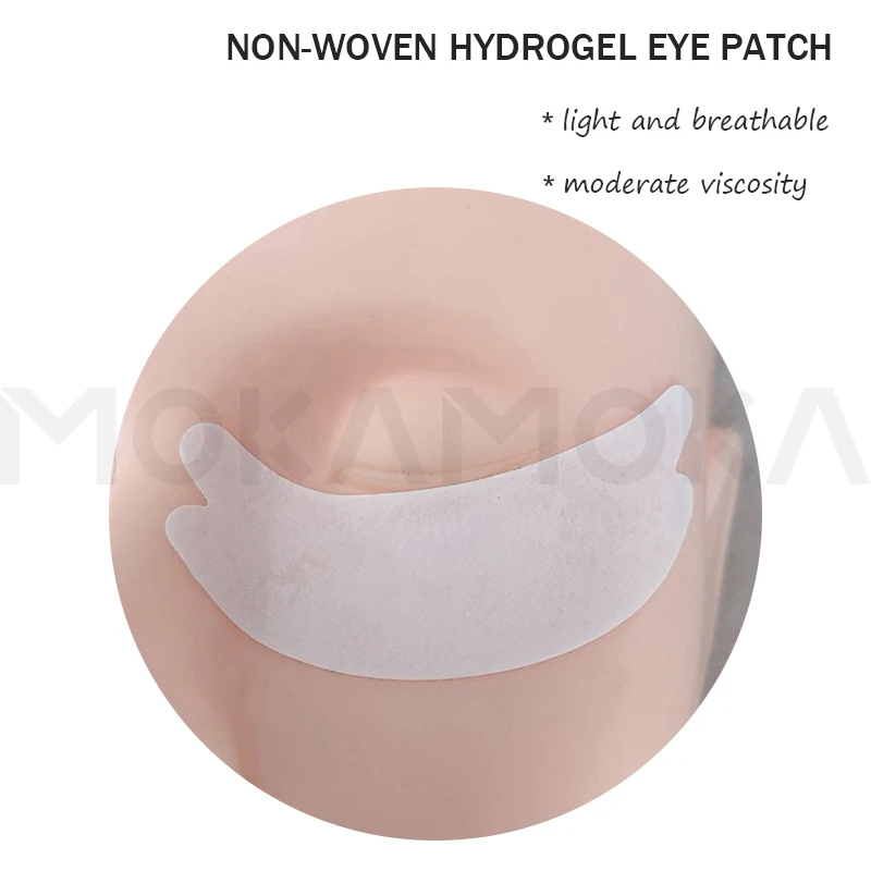 100 Paar/partijen Eye Patches Lash Extension Under Eye Pads Gel Lash Wimper Patches Tip Stickers Pads Voor Wimper Extension Make