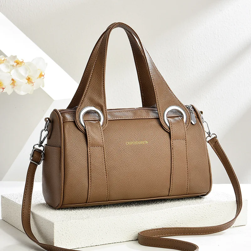 

Women's shoulder bag New High Quality daily Women Handbag PU leather commuter crossbody bag luxury design Pillow Bag