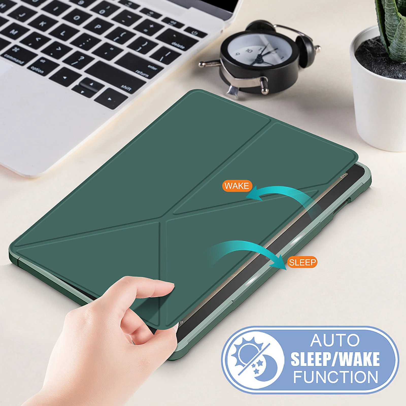 

1pc Tpu Protective Case For Tablet Durable Simple Design Easy Install Compatible With Fire 10 10 Plus 2021 Tablet Shell Cover