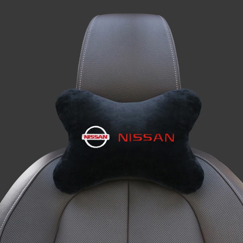 1pcs Car Auto Seat Head Neck Rest Cushion Headrest Pillow Pad for Nissan Qashqai X J10 J11 Trail Tiida Juke