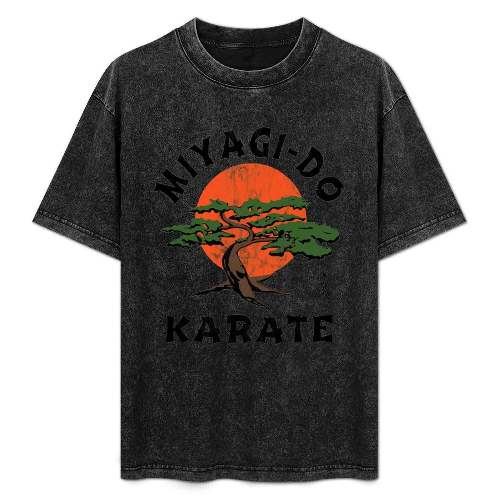 Miyagi Do Karate (distressed) T-Shirt Lightweight Hiking T-Shirt