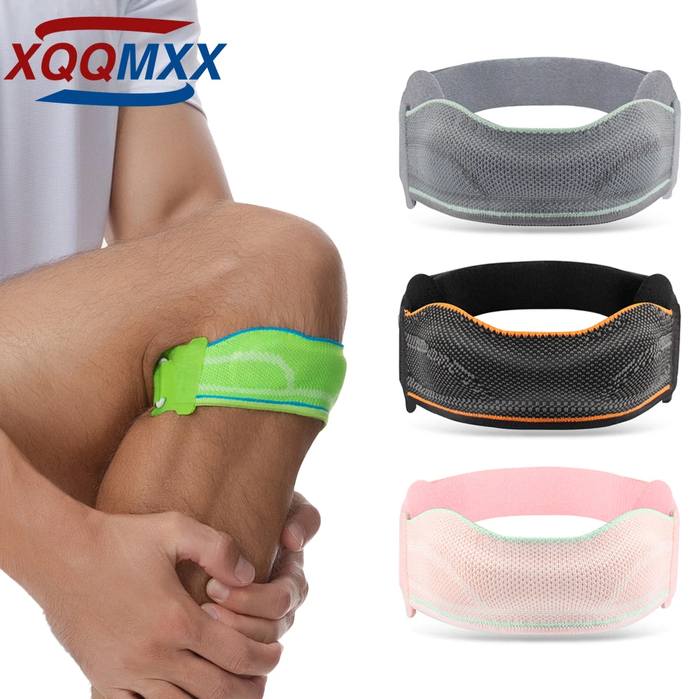 1/2Pcs Patellar Tendon Support Strap with Thickened Pad, Knee Pain Relief & Patella Stabilizer Knee Strap, Knee Support