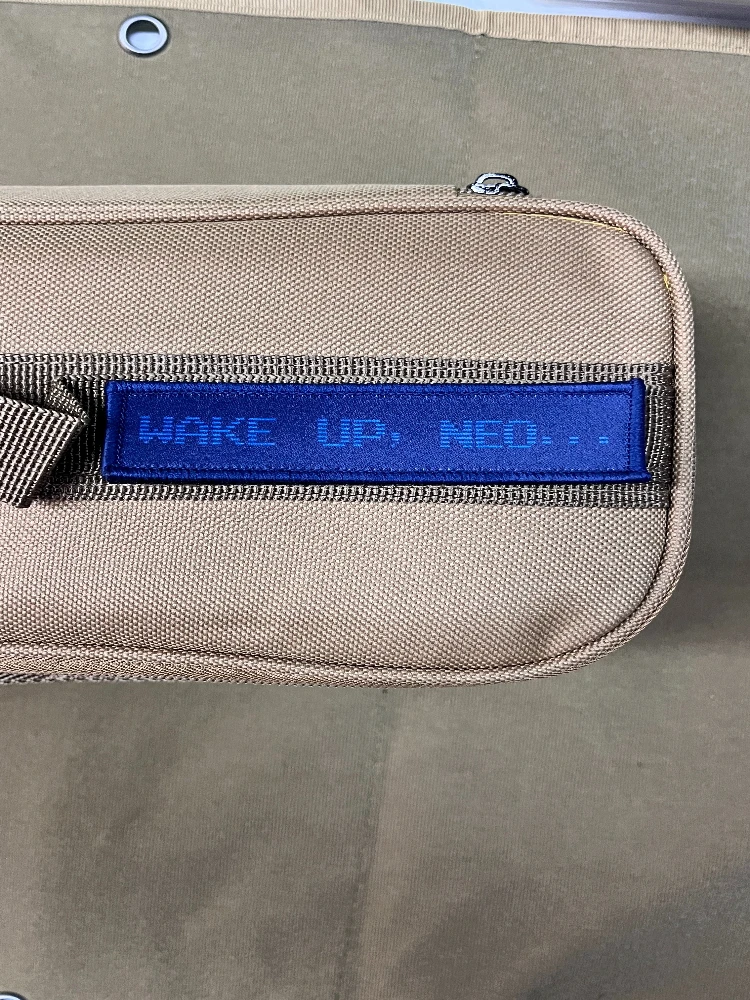Wake Up Neo Morale Tactical Patch, bedrucktes Klett-Emblem, Militärabzeichen, Kampfarmband, Rucksackaufkleber – Detail 4