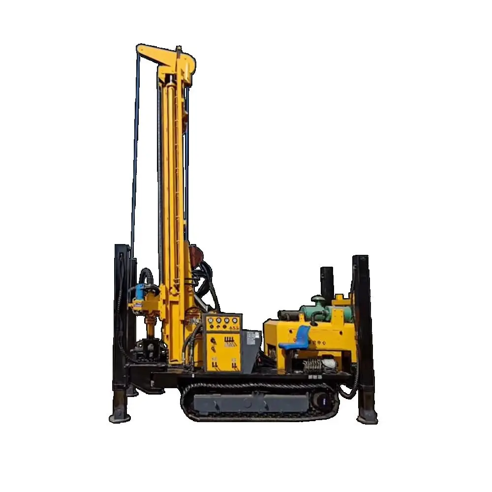 Impianto di perforazione a doppio scopo: sistemi rotanti per un'installazione efficiente di pozzi d'acqua e una esplorazione di gas naturale Profondità: 300 m+ Fango/Aria