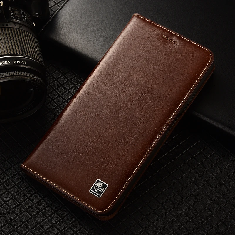

For Moto Edge 20 30 40 50 60 60S Fusion Pro Neo Ultra Lite Shuirui Series Pattern Genuine Leather Wallet Flip Phone Case Cowhide