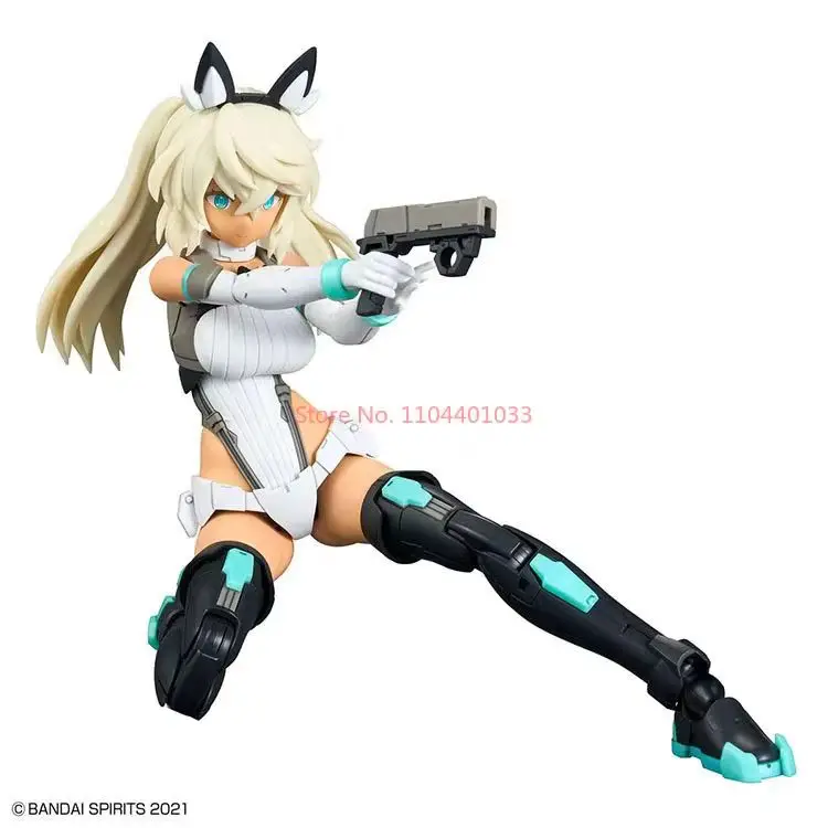 Подлинная в наличии Bandai 30 м Sis-H00 Seti Color C Черная кожаная машина в сборе Фигурка 30 минут Модель сестры Игрушка в подарок
