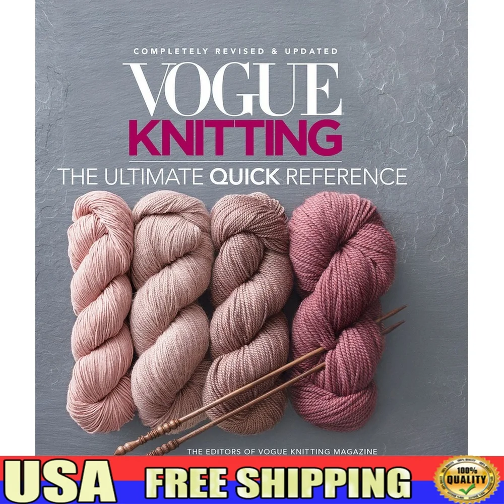 

Ultimate Quick Reference Knitting Guide Pocket Companion All Skill Levels with Techniques Stitch Patterns Visual Illustrations