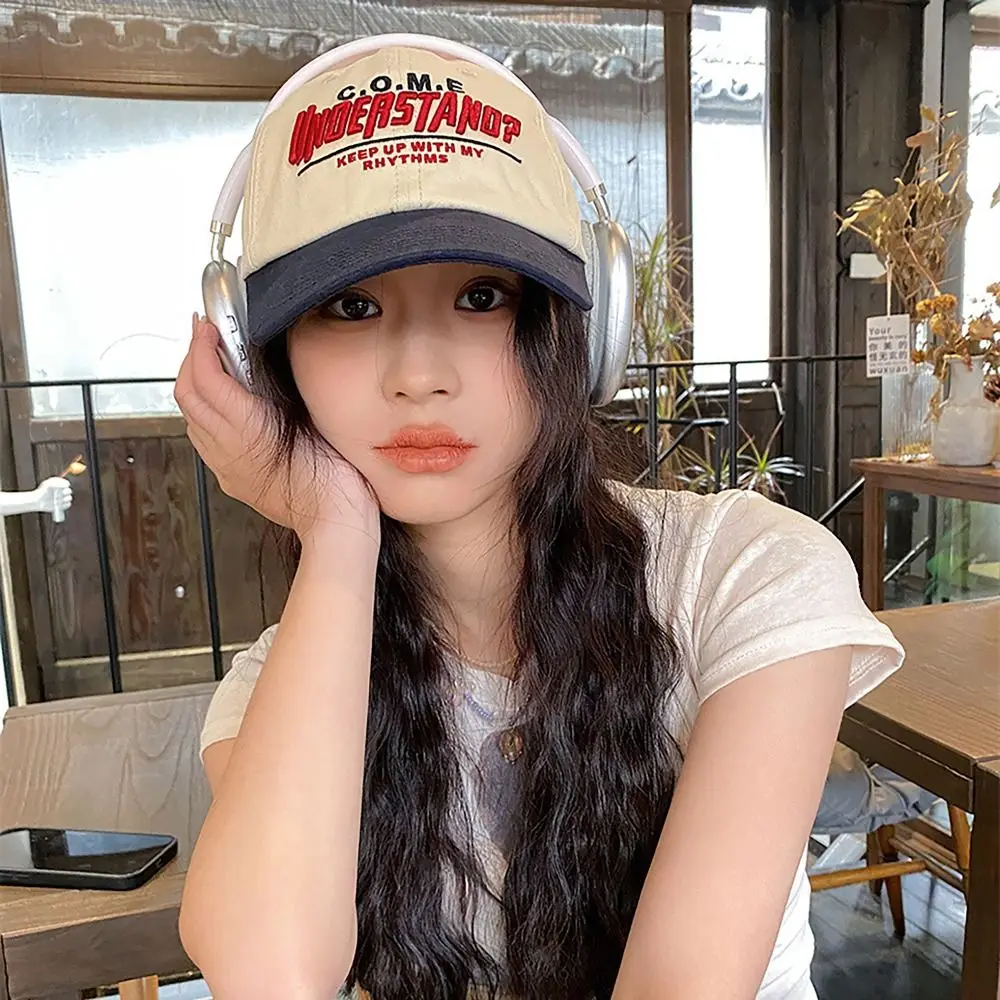 Face Smaller Baseball Cap INS Style Sun Protection Letter Embroidered Sun Hat Hip Hop Hat Couples