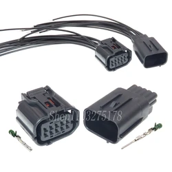 1 Set 10 Pin 6188-0696 6189-1134 90980-12380 Car Distance Sensor Radar Wire Socket for Toyota Auto Waterproof Connector