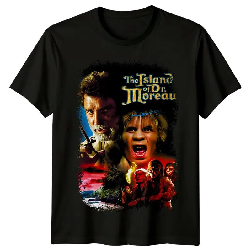 The Island of Dr Moreau 1977 Movie Poster Inspired  T shirt Retro 80s